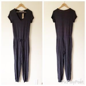 Michael Stars Drawstring Waist Jumpsuit